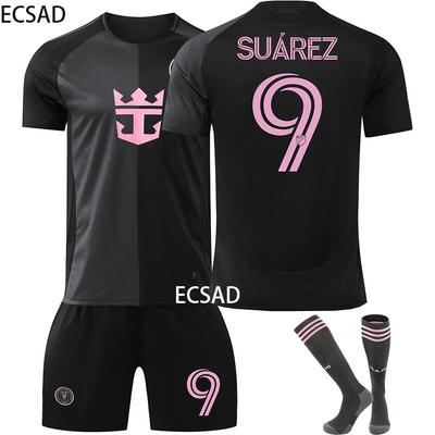 25-26 Inter Miami CF Venkovní dres Fotbalový dres pro děti a dospělé SUAREZ #9