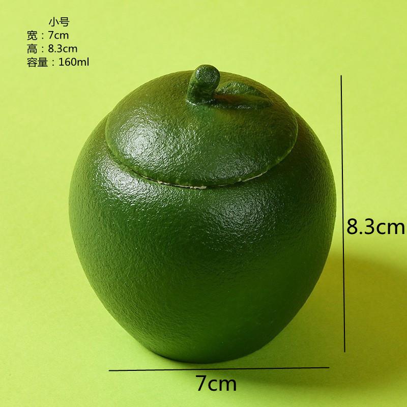 

Керамическая чайница из кумквата, чайная коробка, контейнер для чая, органайзер для чая, герметичная банка, емкость для хранения, дорожный чайный набор в стиле кунг-фу, чайная утварь