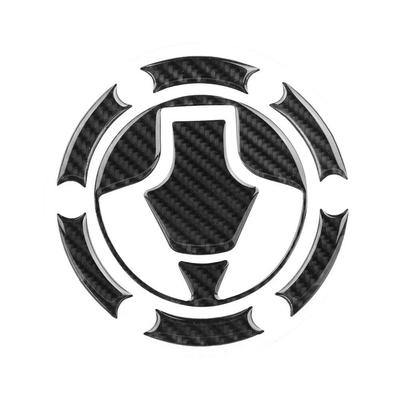 Kraftstofftank-Aufkleber, Selbstklebende Auto-Benzintank-Dekoration, Wasserdichte Karbonfaser-Auto-Benzintankabdeckung, Motorrad-Emblem-Aufkleber