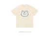 Blurred Lines Dog Print Unisex Streetwear T-Shirt: Trendy & Loose Fit for Couples