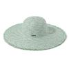 New solid color woven straw hat big brim rough edge beach hat vacation sun hat sun protection sun hat