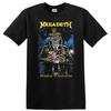Camiseta de Rock Metal Megadeth Destrucción Sinfónica Calavera Camiseta