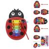 Children's Educational Insect Hand Playing Piano Musical Instrument Toy Early Music Cute Shape For Hand-eye Coordination Musical Talent