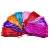 2M Cock Tail Feather Cloth Edge Decoration 25-30Cm 10-12 Inch Chicken Feather Ribbon Wedding Party Decoration Dress