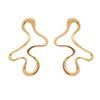 Hollow Geometry Irregular Hollow Earrings Punk Statement Earrings  Fashion Accessories