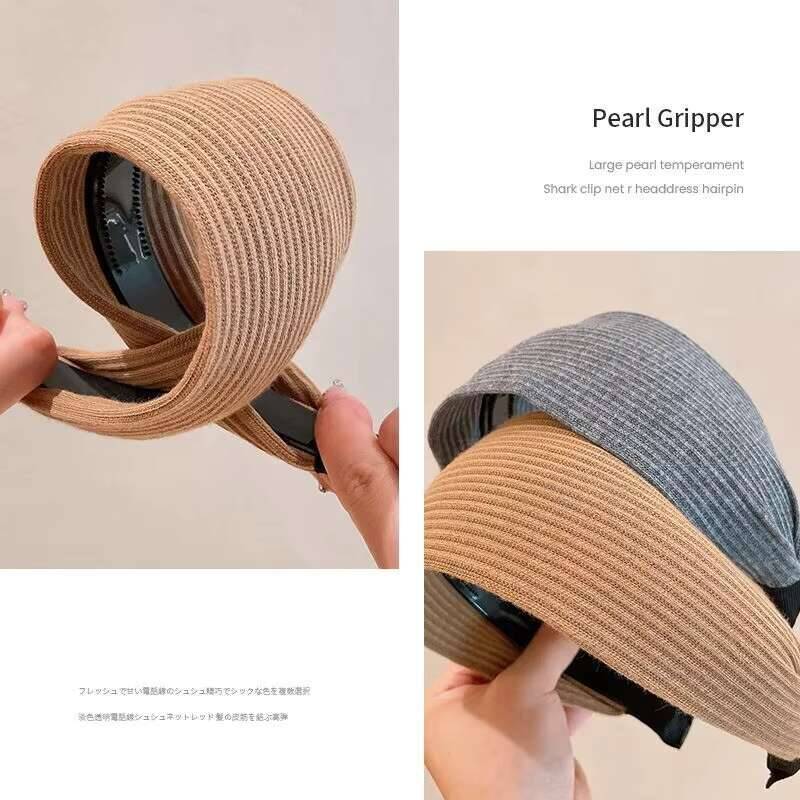 Wide Knitting Cotton Wrap Heandbnd For Women Sport Hairbands Girls Hairband Hoop Female Hair Accessories Headwear