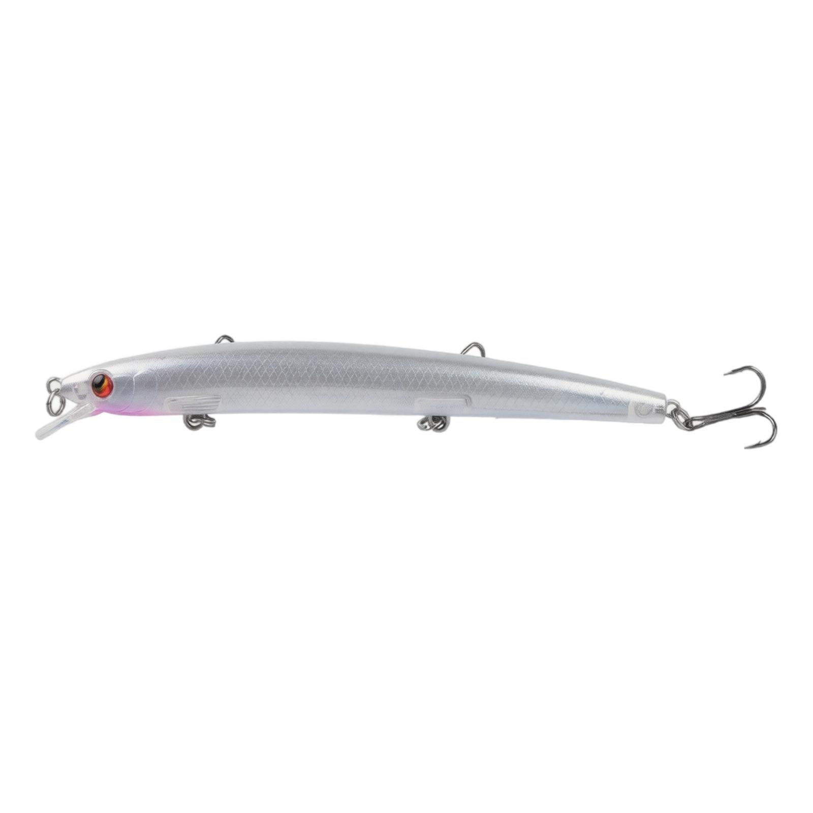 Fishing Lure Long Distance Casting Floating Laser Hard Bait Freshwater Saltwater Bass Pike Artificial Lure Tackle one size