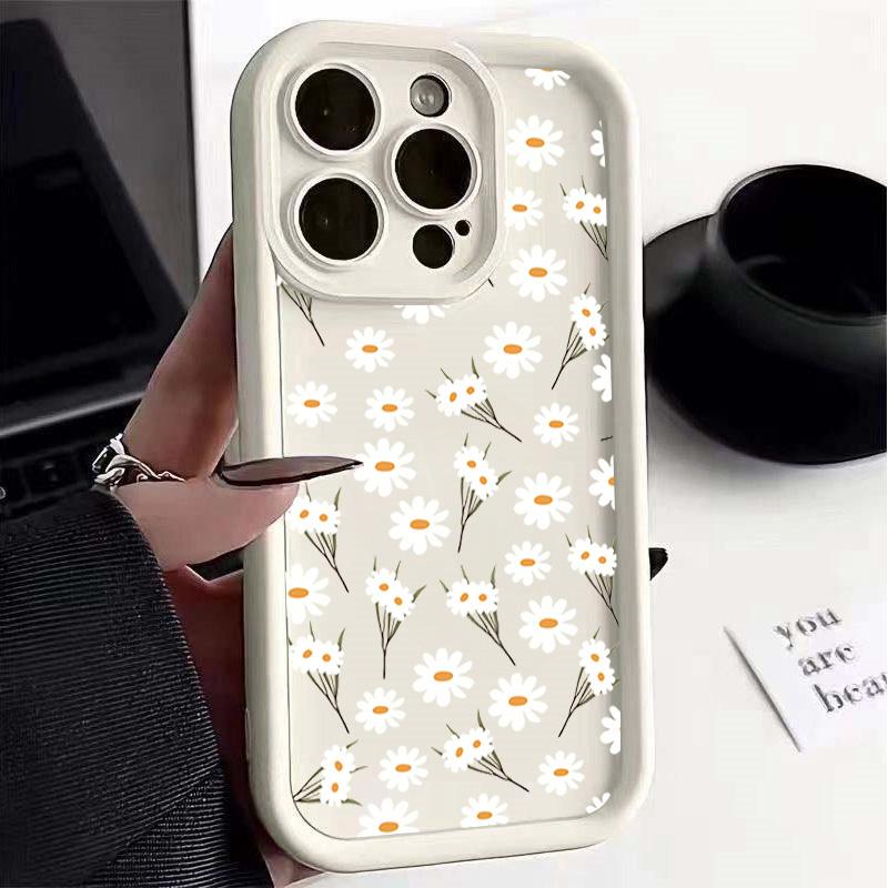 Colorful Love Flower Plant Case For Google Pixel 9 8 7 8A 7A 9 Pro XL Soft Cover Silicone Anti-Knock