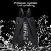 Portable Fitness Storage Pouch Adjustable Straps Nylon Sport Daypack Daily Gym Backpack  Couple