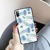 Roztomilý kreslený pouzdro na telefon s medúzami pro Vivo Y91C Y11 17 19 17 67 81 Oppo A9 2020 Realme c3