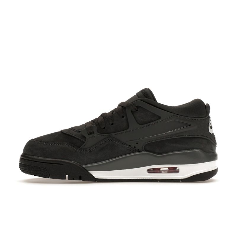 Nigel Sylvester X Air Jordan 4 RM SP GS Driveway Grey Kids Sneakers Anthracite University-Red White HJ9746-004