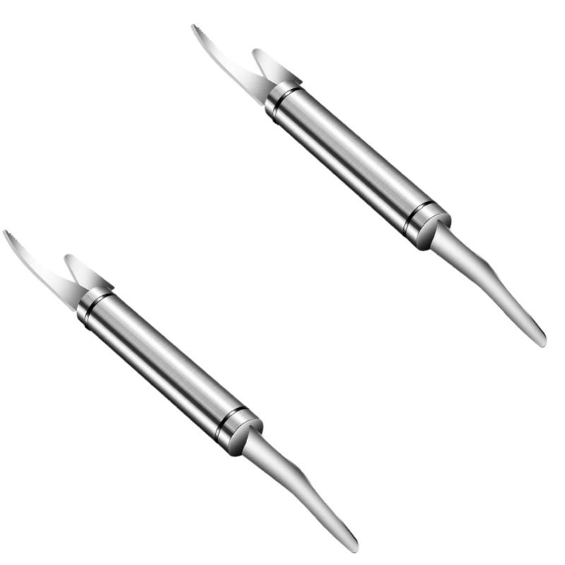 1/2/3PCS Multifunctional Fast Shrimp Peeler Stainless Steel Fish Scales Scraper Shrimp Line Cleaner Cut Tools Kitchen Accessories