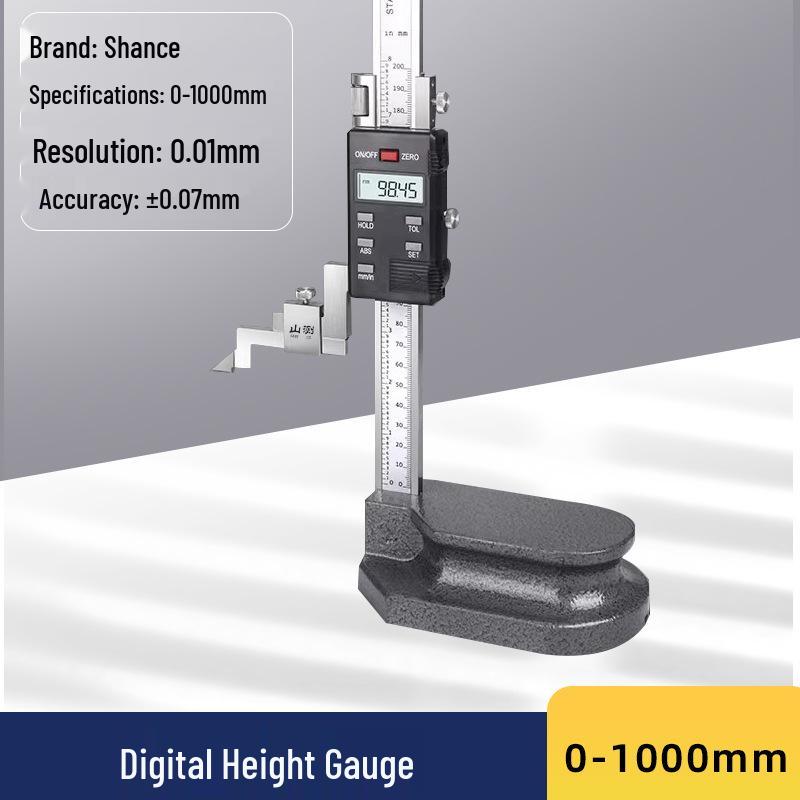 Shan Ce Electronic Digital Vernier Height Gauge with Scriber (0-600mm)