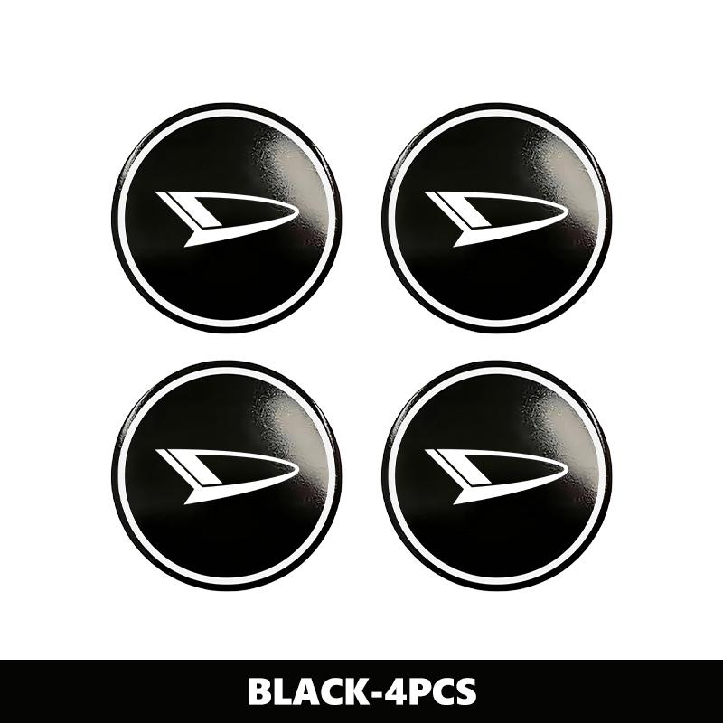 

For Daihatsu Car Styling Wheel Hub Center Cap Badge Covers Sticker Decal Accessories Terios Sirion Mira Materia Terios YRV