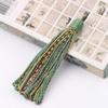 Beautiful Colorful Tassels 12cm Handmade Thick Cord Multi-purpose Tassels Handicrafts Keychain Ornament