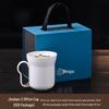 Hongyu Jinshan Süße Weiße Keramik Büro Tasse