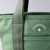 Converse Canvas Mini Tote Bag for Men and Women, TOKYO All Star Reissue (All Moss Green, Size Small)