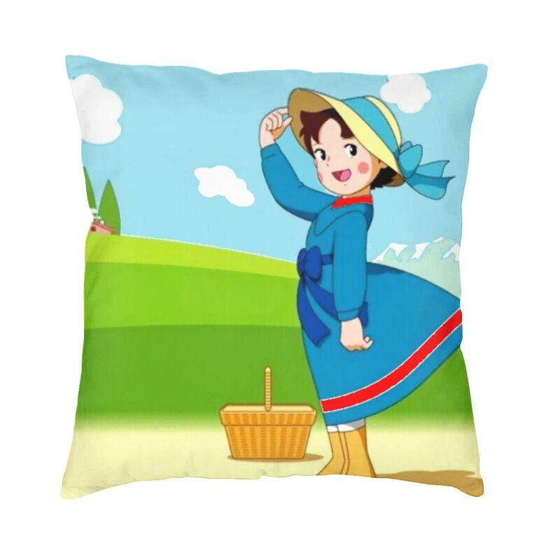 Fashion Heidi Finds The Little Goat Throw Pillow Case Decoration Square Heidi And Peter Cushion Cover 45x45 Pillowcover for Sofa