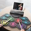 Convenient To Transport Hand Held Electronic Drum Board With 9 Backings MIDI Function And Two Speakers For Energetic Play