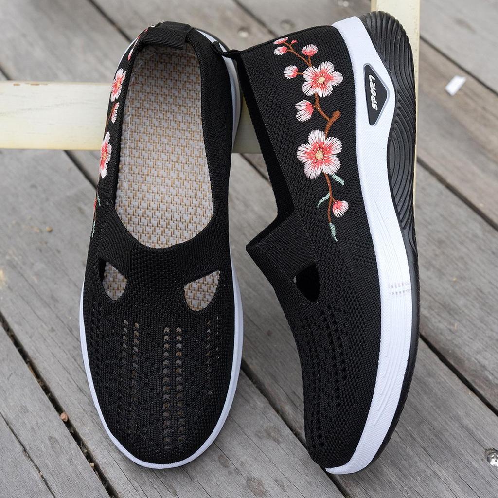 Pantofi Dama Slip-On de Primăvară și Toamnă, Pantofi Casual Confortabili și Respirabili pentru Doamne, Încălțăminte la Modă și Versatilă Mărimi Mari, Pantofi Femei