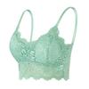 32A-95C Women Sleeveless Lace Vest Bra Cropped Top Camisole Padded Tank Tops Fitness Underwear Floral Lace… More