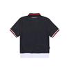 Onoff Women S Drop Shoulder Collared T ShirT Of9043la Black