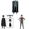 The Batman Kids Adult Halloween Cosplay Costume With Muscle Suit For Role Play