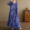 DIMANAF New 2026 Women Plus Size Spring Summer Beach Long Dress Lady Loose Oversize Maxi Print Floral Dresses