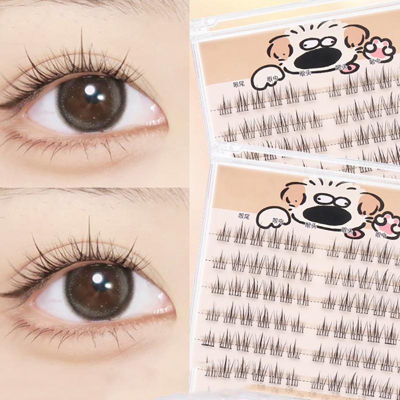 Free False Eyelashes Fox Tie Lazy People Can Choose The Soft Soft Adhesive Free From False Eyelashes