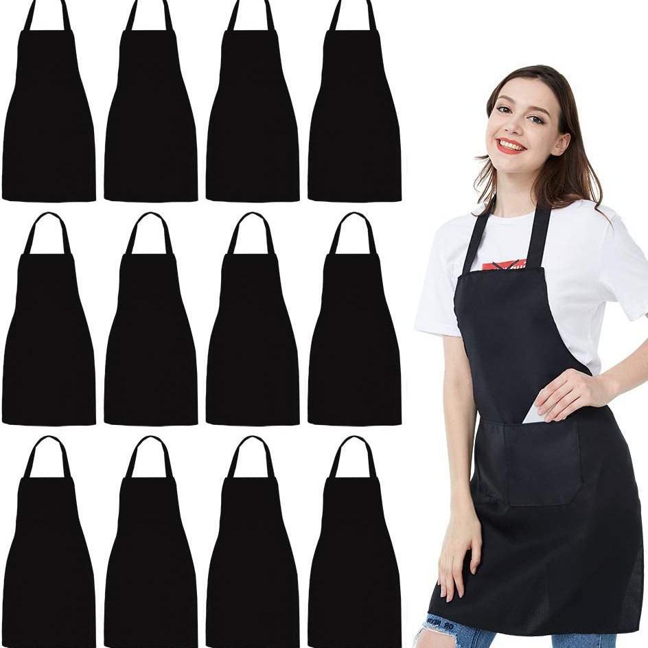 Custom Logo Stain-proof Apron for Restaurants, Cafes, and Kitchens