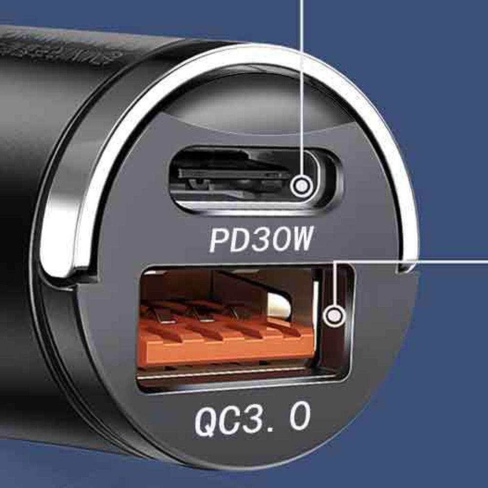 QC3.0 USB Car Charger Fast Charging Car Phone Charger for Mobile Phone Car Charger