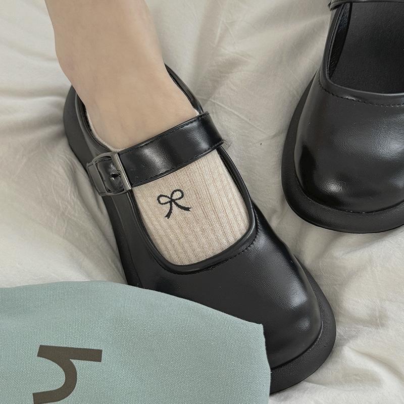 5/10 Pairs Women Fashion Invisible Sock Cute Bow Mesh No Show Socks Female Design Non Slip Breathable Low Cut Socks Slippers