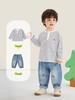 Kaka Panda Kids' Long Sleeve Spring T-shirt - Trendy Base Layer for Boys and Girls