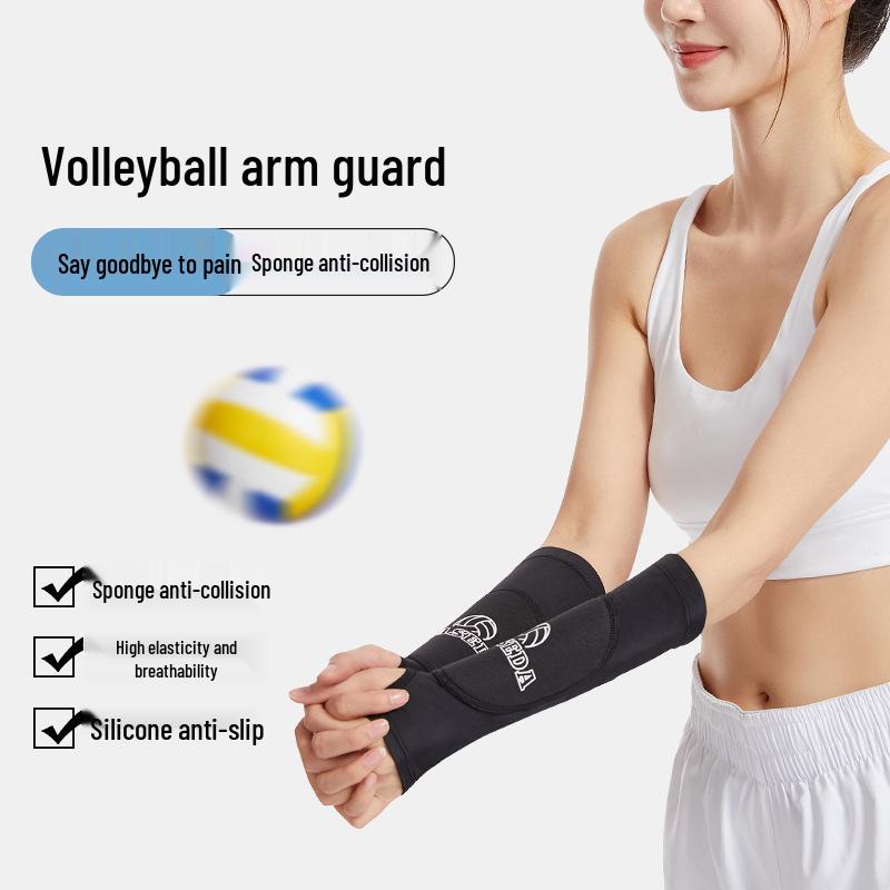 Volleyball Elbow Pads: Anti-Collision, Sweat-Wicking, Breathable Training Sleeves