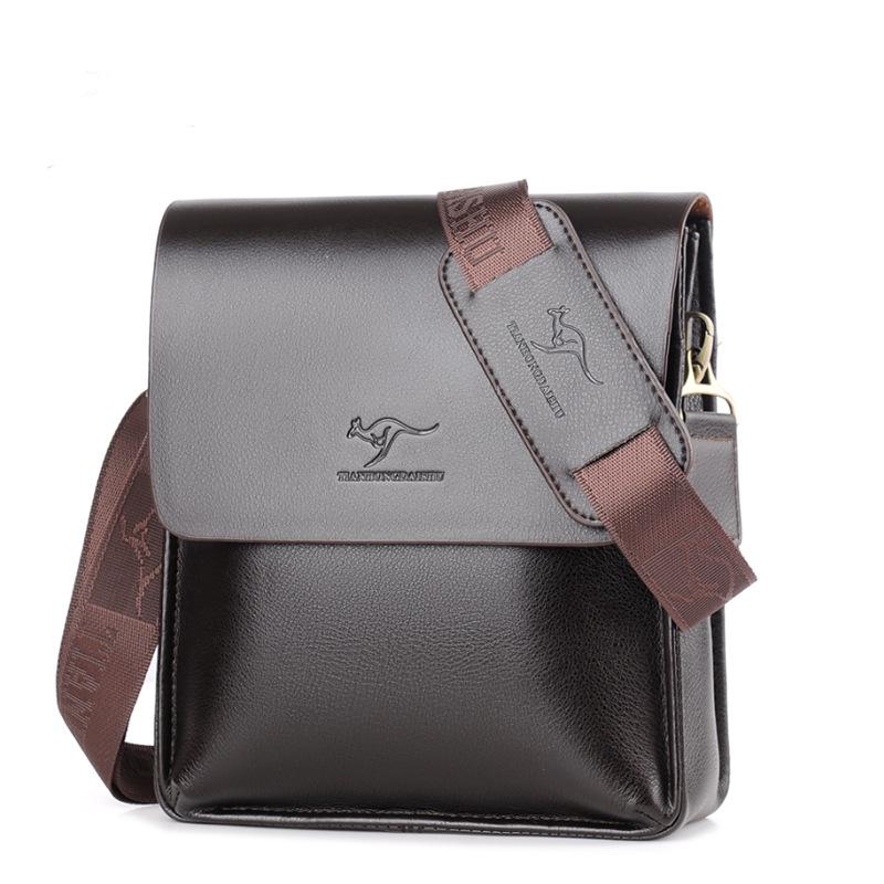 Herren Business Aktentasche und Umhängetasche aus echtem Leder mit großem Fassungsvermögen