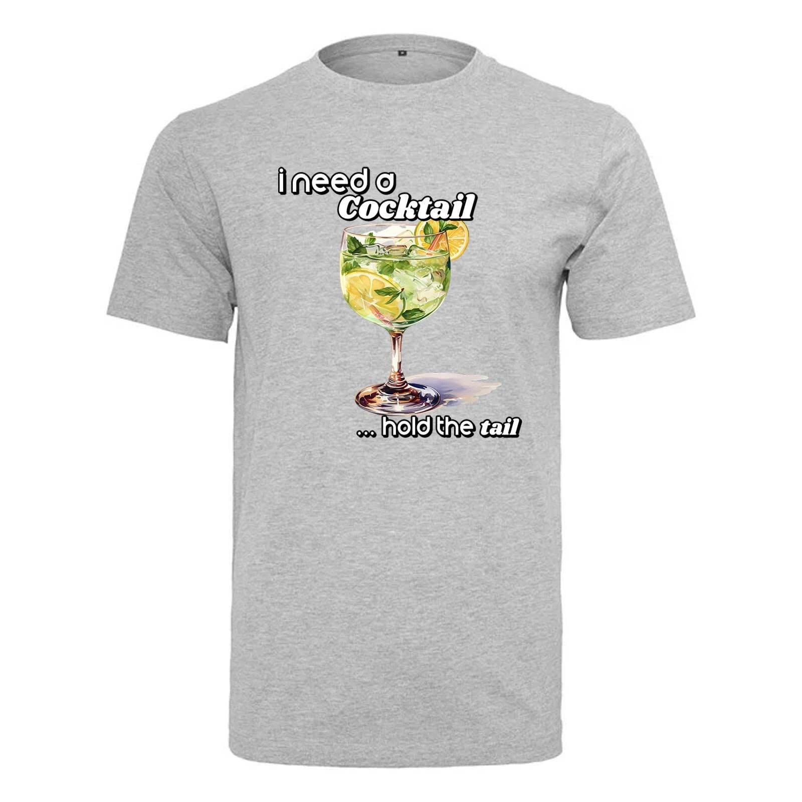 Unisex T-Shirt-I need a cocktail- Novelty Funny Adult Humour Secret Santa 2XL