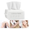 100 Piezas/Bolsa Toalla Facial Gruesa Uso Seco Y Húmedo Fuerte Absorción de Agua Sin Pelusa Suave Viaje Algodón Desechable Toallita de Maquillaje