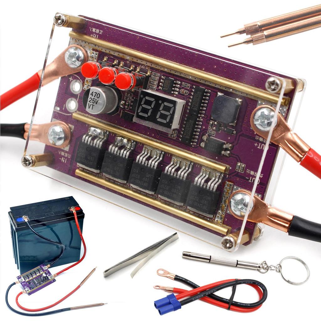 Buy Spot Welder Kit DIY Portable DIY Spot Welder Machine Kit Mini Size Lithium Battery Spot