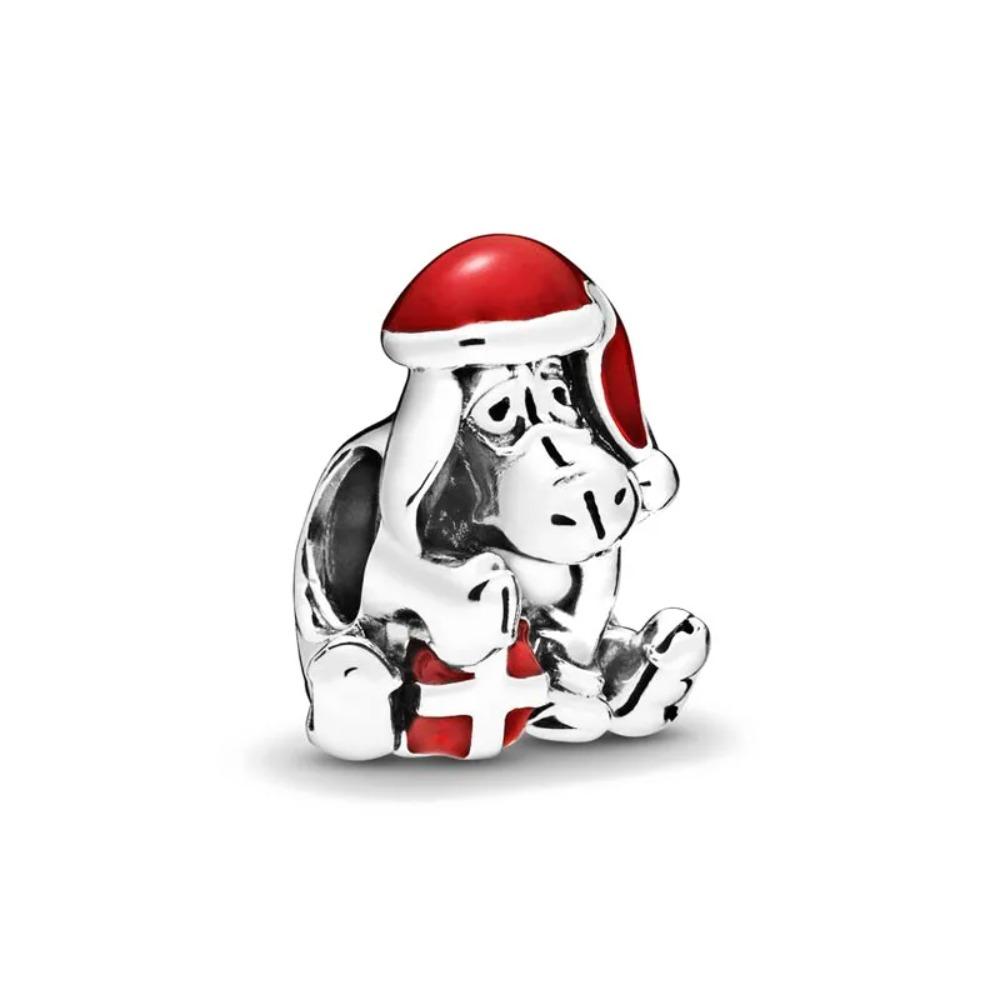 New 925 Silver Miniso  Mouse Castle Hat Princess Pendant For Bracelet DIY Exquisite Jewelry