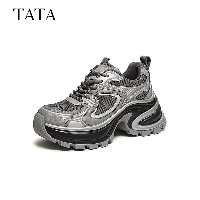 TATA Women s Platform Casual Sneakers 37