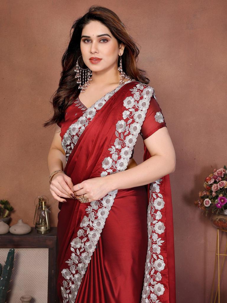 Premium Launch – Party Wear Soft Rangoli Silk Saree