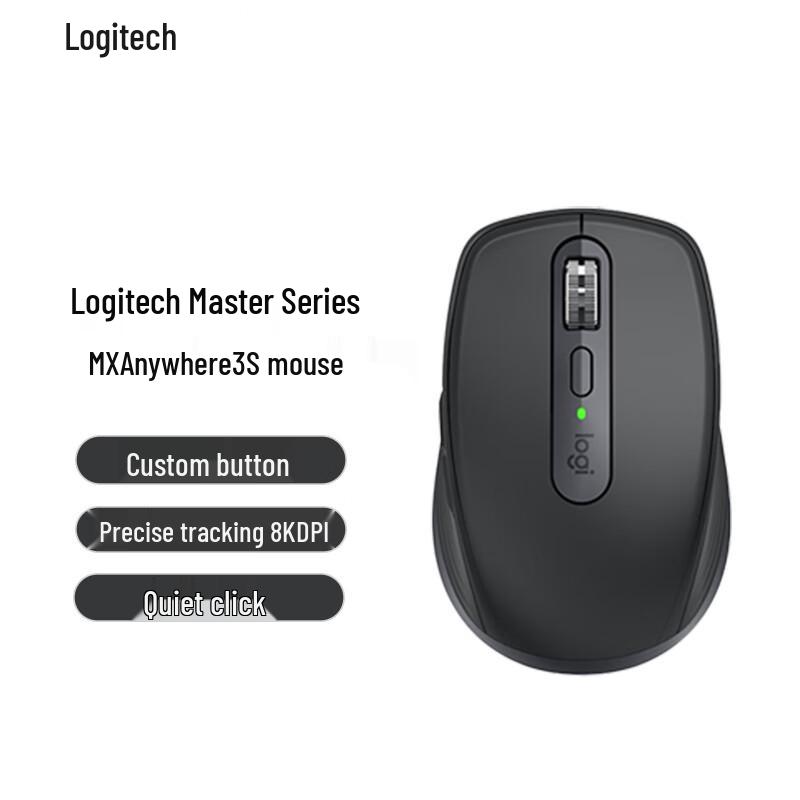 Logitech MX Anywhere 3S Silent Wireless Mouse