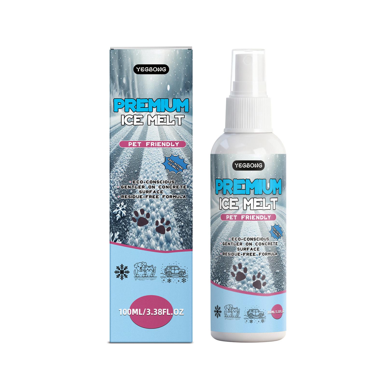 Ice Melter & Snow Melt – Pet Friendly Paw Care, Fast Effective Snow Melting, Anti-Slip Safe Ground Care Treatment