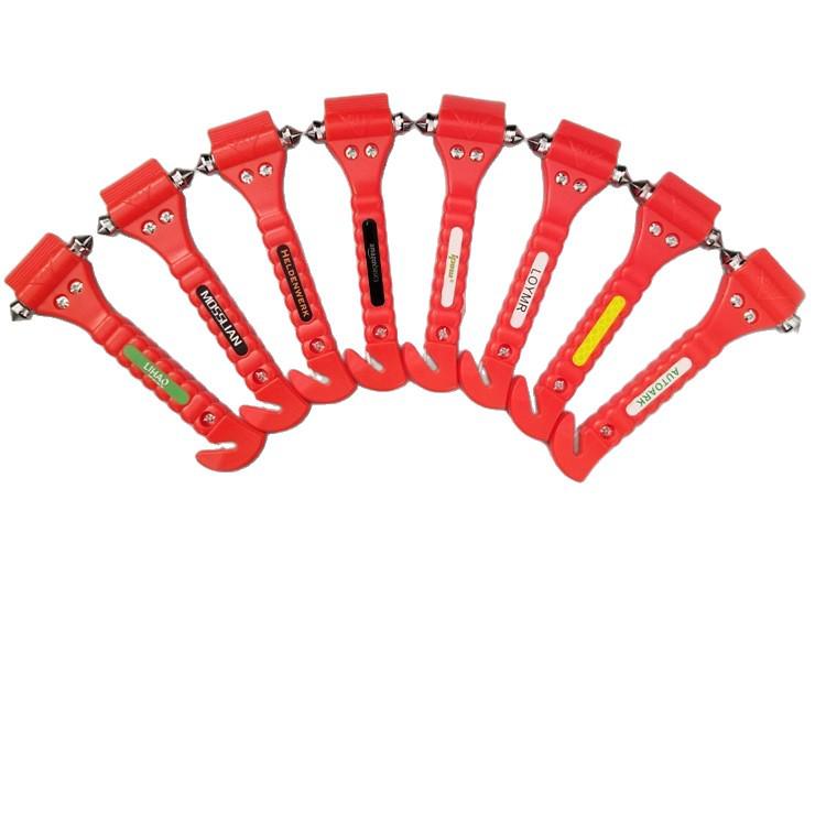 Multifunctional Car Safety Hammer with Seatbelt Cutter and Window Breaker