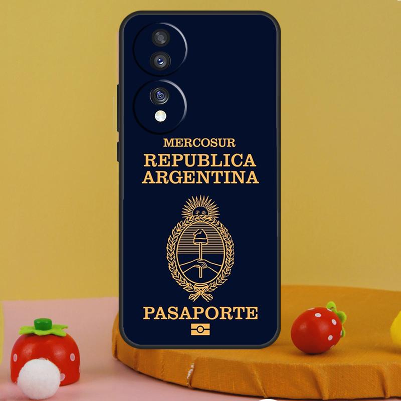 Argentina Flag Case For Honor 200 Pro X9a X9c X8a X7a X6a X7 X8 X9 X8b X9b 50 70 90 Magic 5 6 Lite Cover