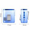 LED Display Neck Fan USB Rechargeable Portable Fan Portable Cooling Fan  Summer