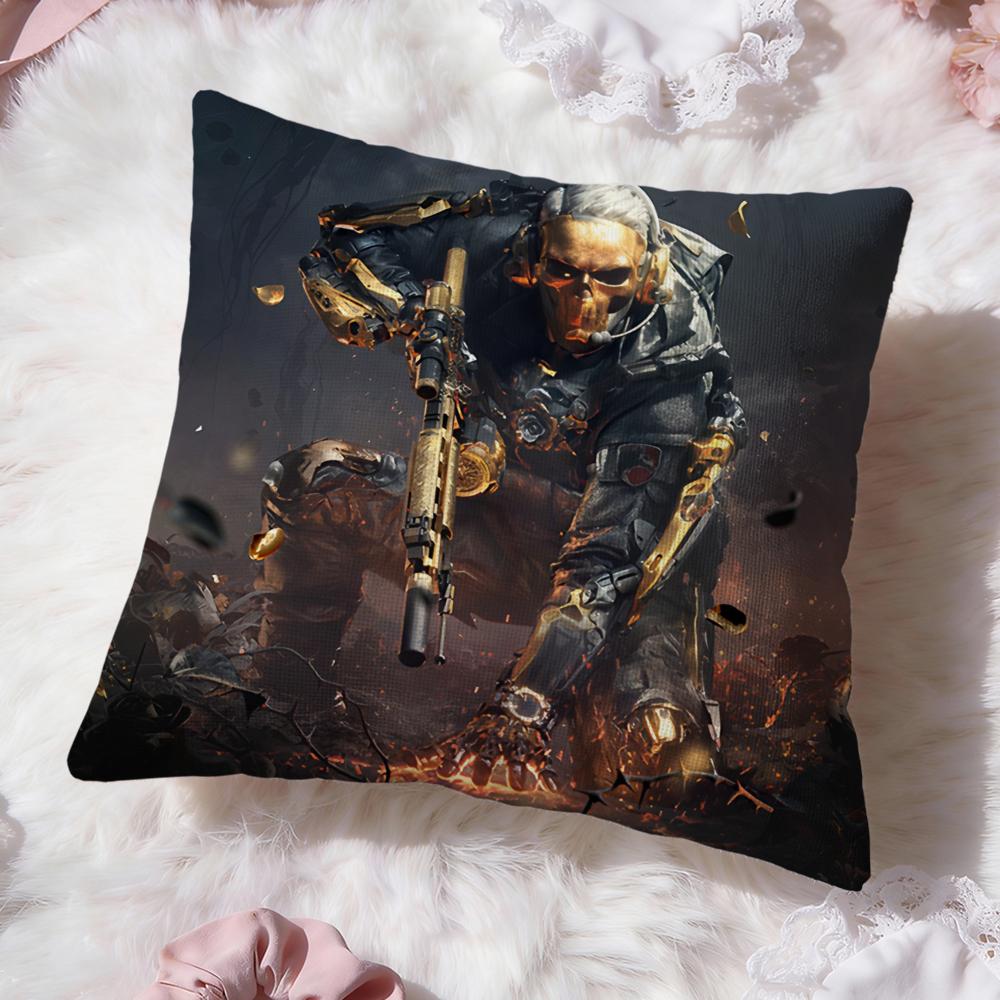 Cool Game D-Delta Force Cushion Cover Premium Comfort Reversible Pillow Cove -Two In One Design for Any Room & Car Interior