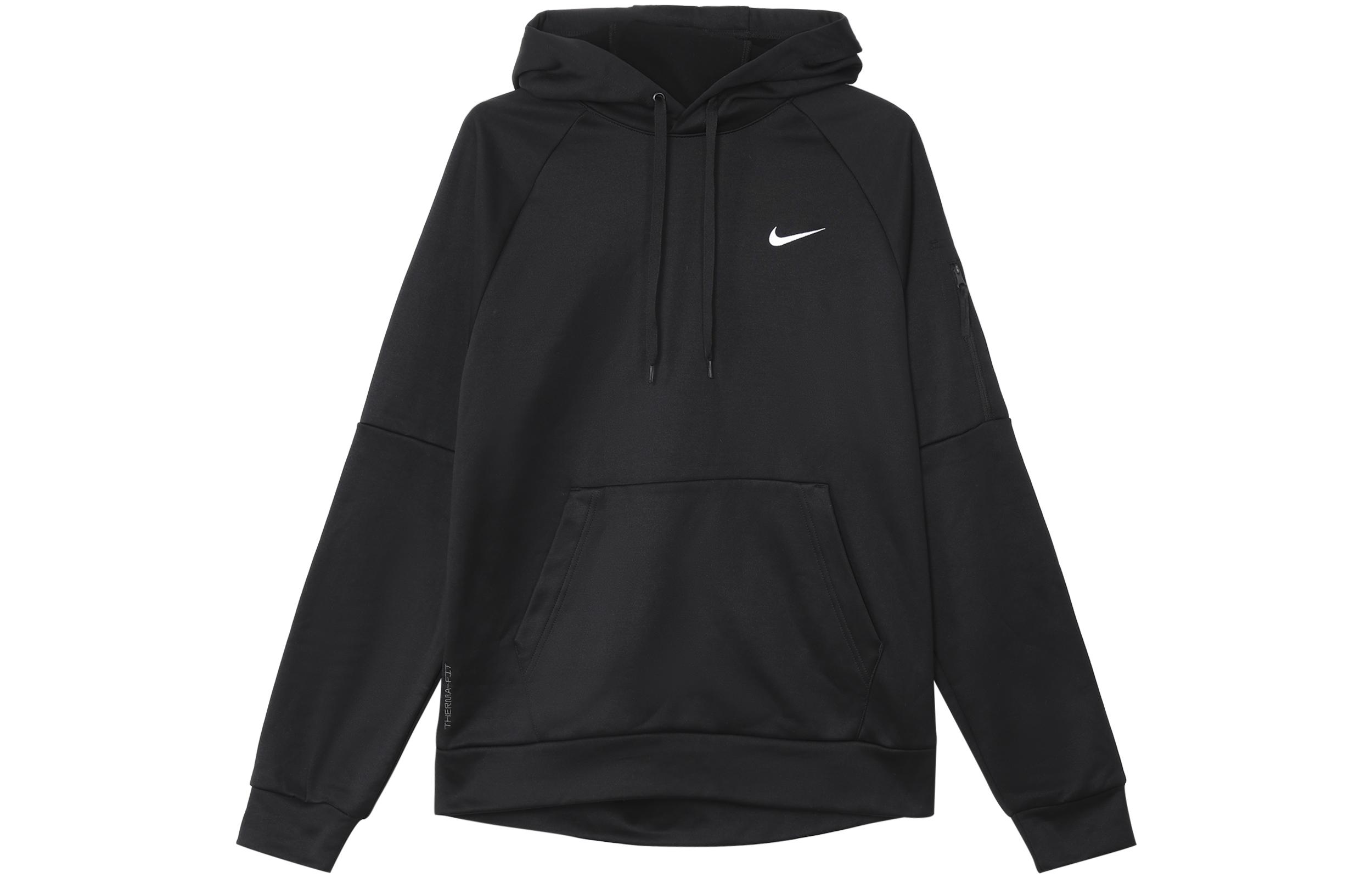 Nike Sweatshirts Men s Black Hooded Moderate Regular DQ4835-010 S