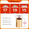 Self-Lubricating Oil-Impregnated Copper Bearing Bushing, Inner Guide 3-5, 6-8, 10-14, 15-32