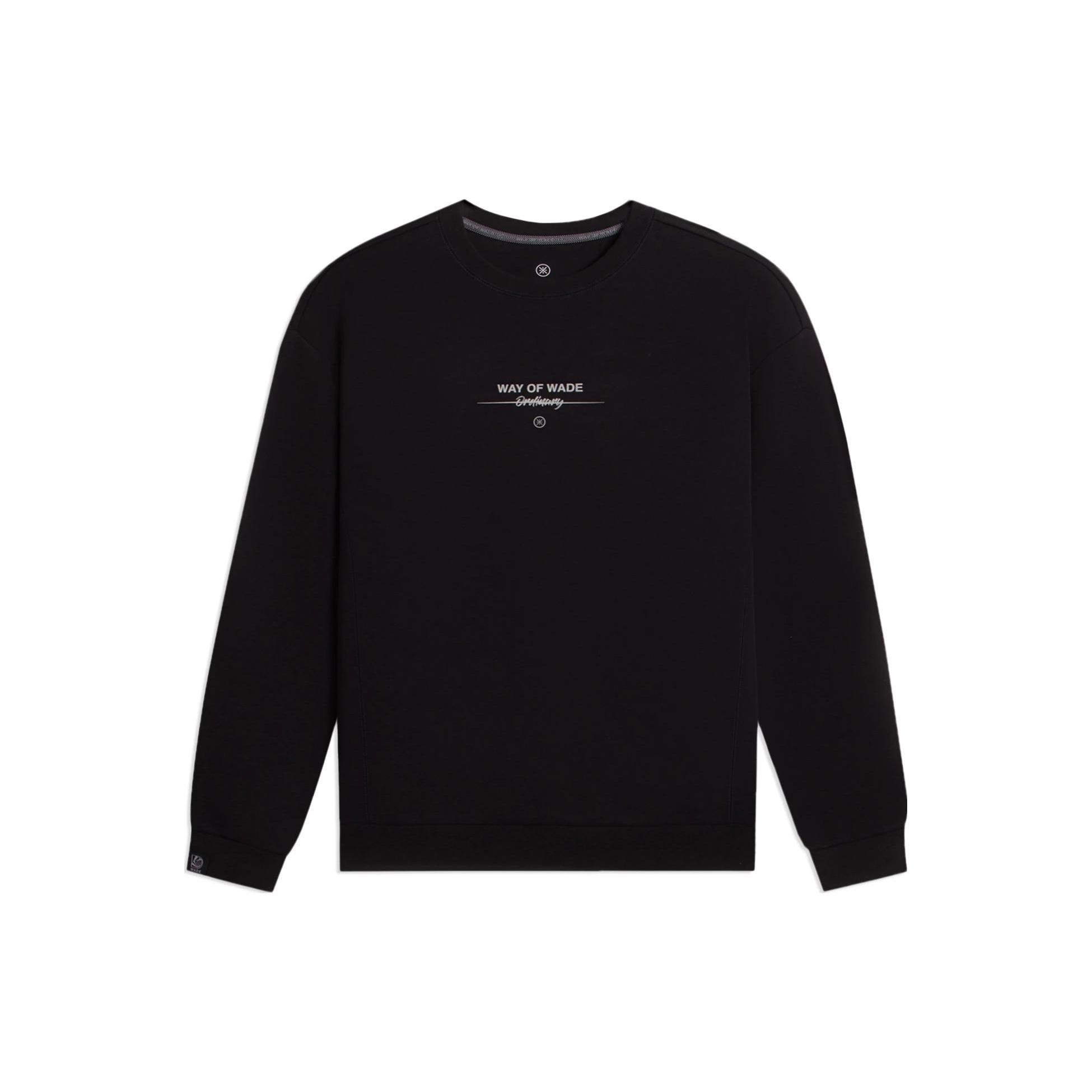Li-Ning Way Of Wade Graphic Sweatshirt  Black  Men s AWDSC49-1 XL